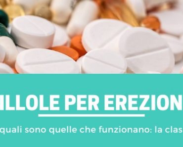 pillole per erezione